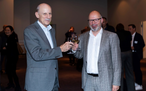 Passage de témoin à la présidence du conseil de fondation lors de la conférence annuelle 2023